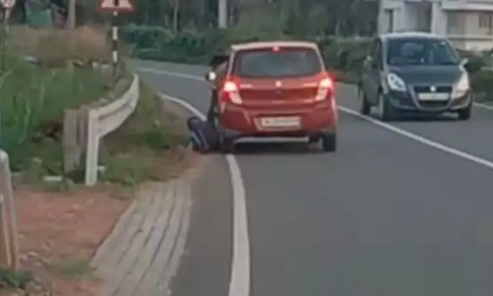 Adivasi Youth Dragged 500m By Car in Wayanad