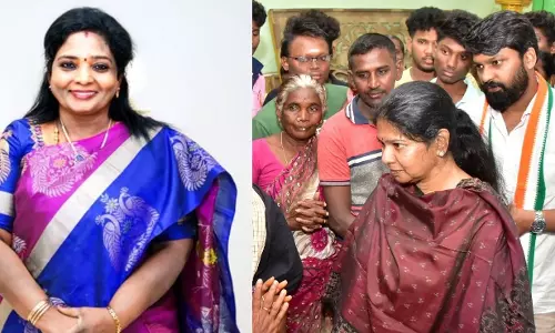 Tamilisai Soundararajan Slams Kanimozhi Over Thoothukudi Flood Remarks
