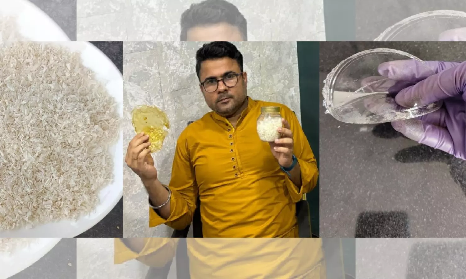 Odisha Startup Converts Seafood Waste into Bioplastics Odisha Startup Converts Seafood Waste into Bioplastics