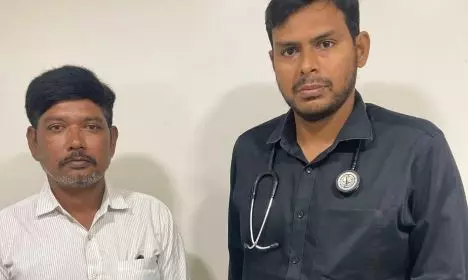 Vizag Man Swallows Dentures in Sleep, Extracted from Lung by KIMS Icon Doctors