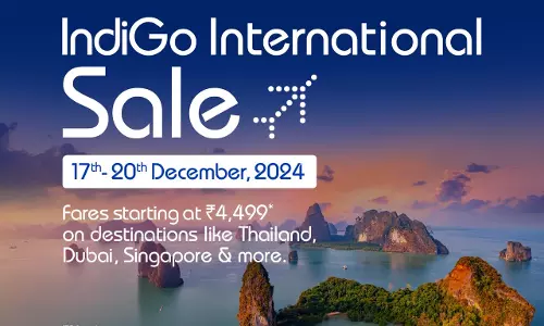 Indigo offers discounts on flight ticket prices for holiday season Indigo offers discounts on flight ticket prices for holiday season