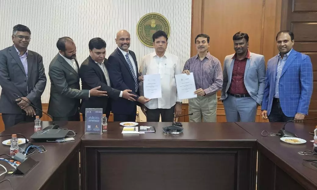 Telangana Signs MoU with ITServe Alliance to Boost Tier-II, III IT Growth Telangana Signs MoU with ITServe Alliance to Boost Tier-II, III IT Growth