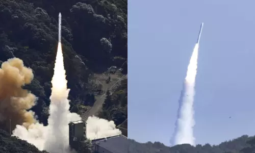 Japanese space startup aborts rocket launch minutes after liftoff