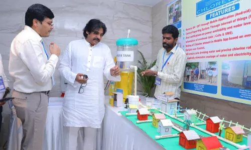 Amrutdhara to offer clean water to all villages via Jal Jeevan Mission: Pawan Kalyan Amrutdhara to offer clean water to all villages via Jal Jeevan Mission: Pawan Kalyan