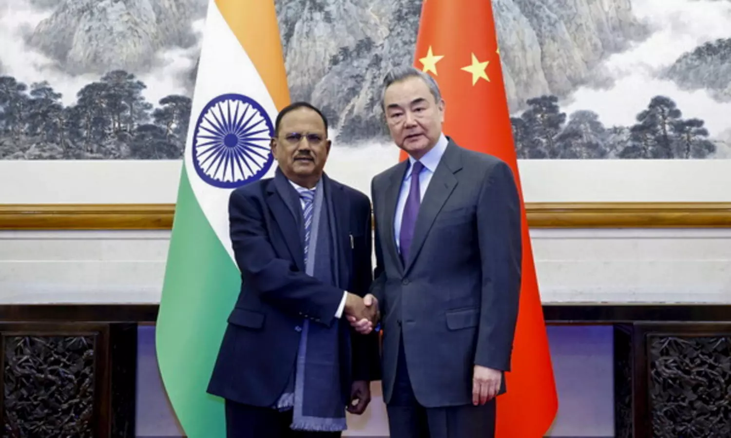 China and India agree to work on solution to their border dispute in the Himalayas