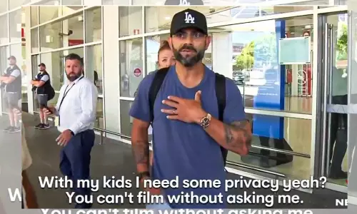 Virat Kohli Confronts Journalist Over Privacy Breach at Melbourne Airport