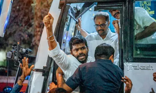 Tamil Nadu BJP takes out rally, police detains Annamalai