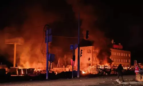 Russian Aerial Attack Hits a Ukrainian Hospital, Days Before Zelenskyy Meets Trump Russian Aerial Attack Hits a Ukrainian Hospital, Days Before Zelenskyy Meets Trump