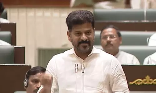 Revanth Reddy slams absence of Liars Association president in Assembly