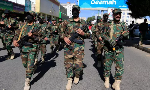 US Strikes Houthi Targets in Sanaa