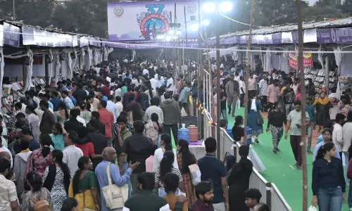 Hyderabad Book Fair Draws Record 90,000 Visitors on Sunday