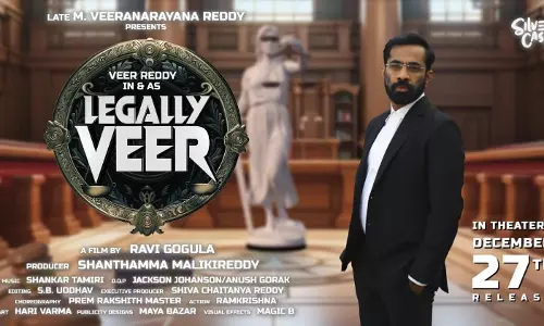 Veer Reddy Talks About His Upcoming Legal Thriller Legally Veer