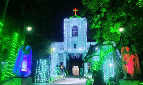 Andhra Pradesh Decked Up for Grand Christmas Celebrations Andhra Pradesh Decked Up for Grand Christmas Celebrations