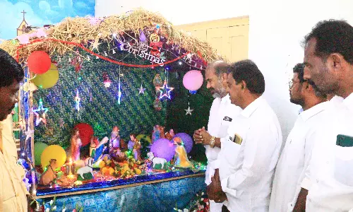 Christmas Feted in Warangal & Karimnagar Christmas Feted in Warangal & Karimnagar