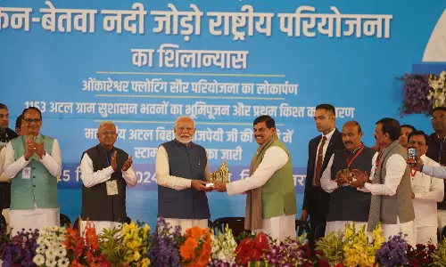 PM launches country’s first river linking project on Vajpayees brith centenary