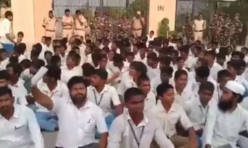 MP Condemns Police Action Against Paramedical Students in Tirupati