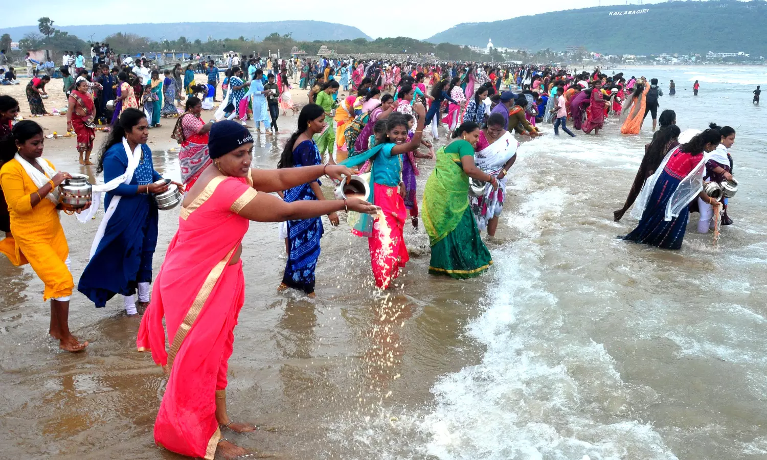 Vizag celebrates Gangamma Jatara as thanksgiving for safety
