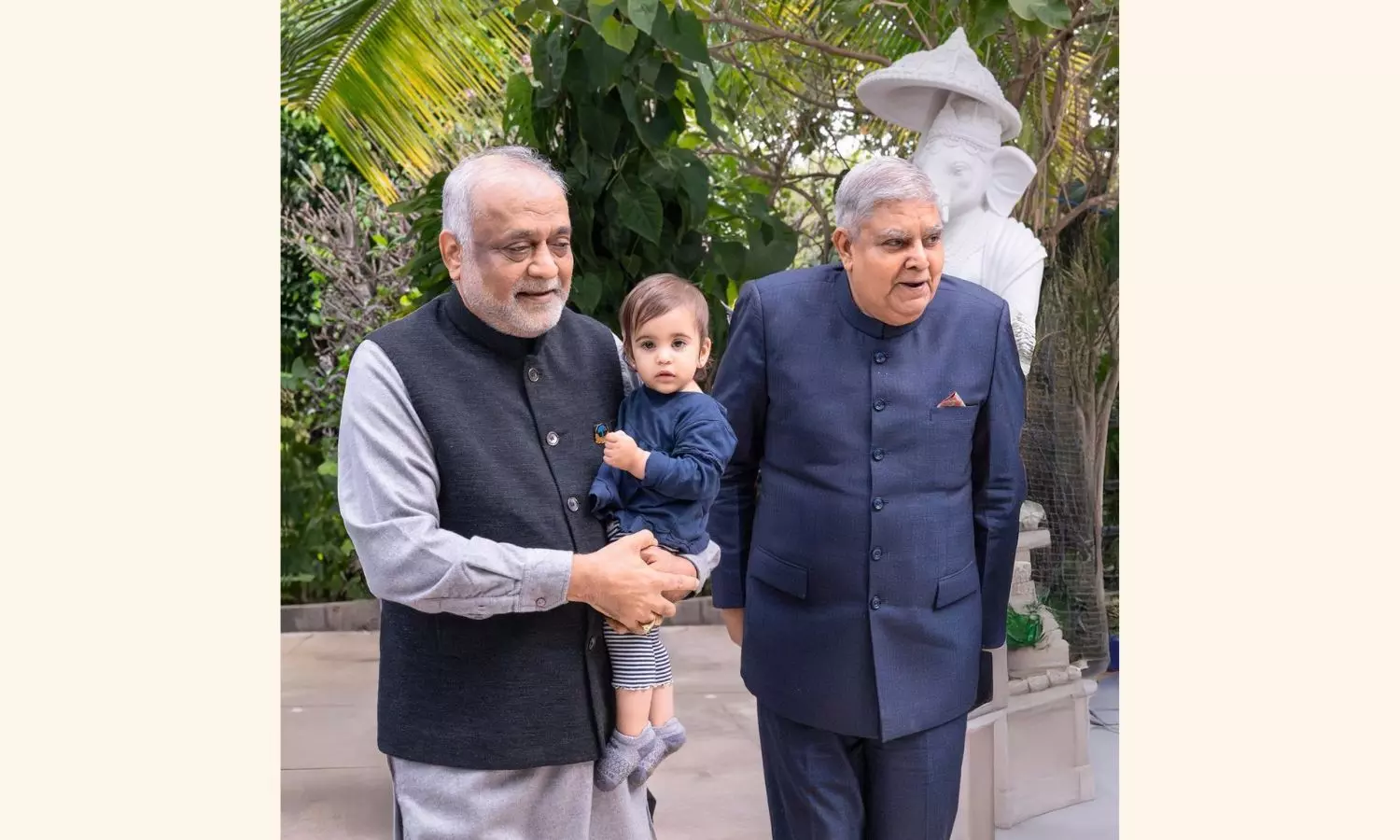 Jagdeep Dhankhar visits Kanha Shanti Vanam in Hyderabad