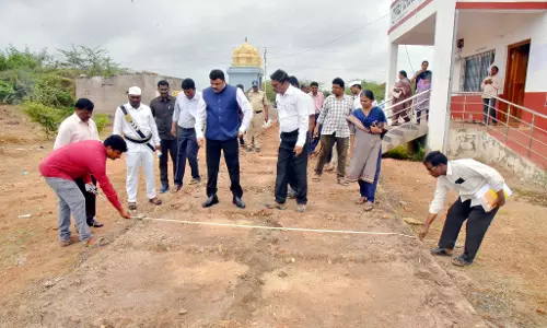 Kurnool Collector P. Ranjit Basha Stresses Quality in CC Road Construction