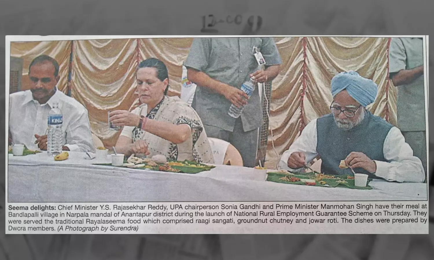 Manmohan Singh, whose rise to PM was paved by AP, launches historic Rural Employment scheme in the state