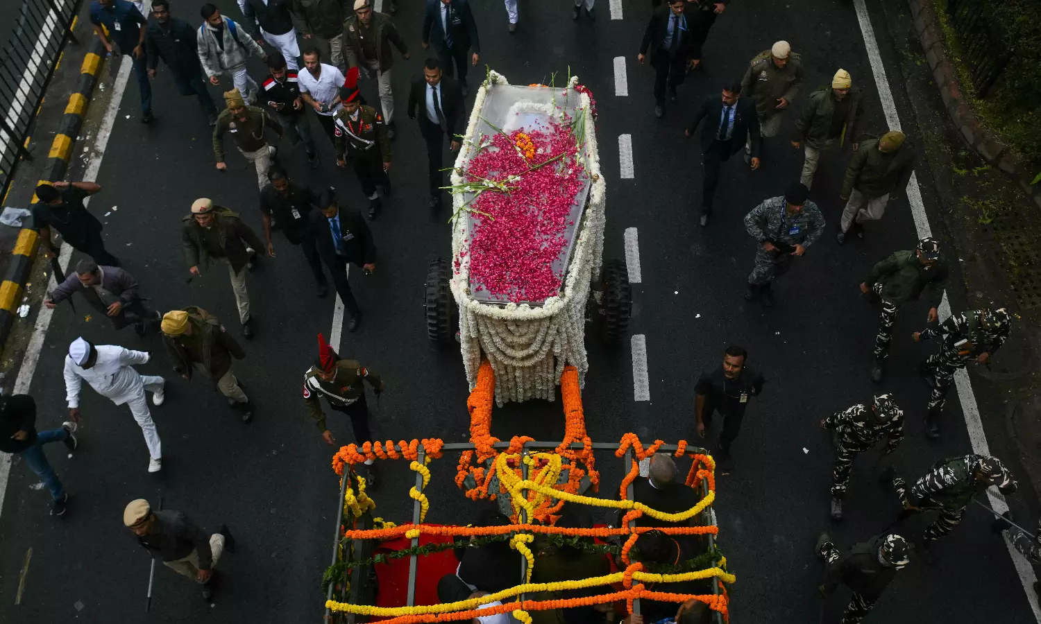 Former Prime Minister Manmohan Singh laid to rest