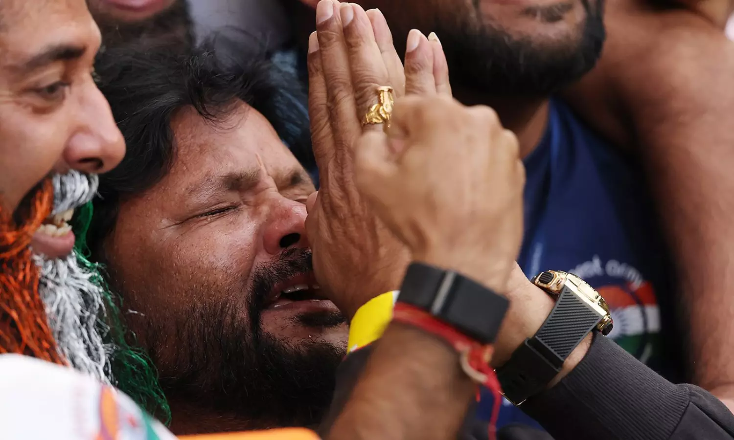 Watch: Nitish Reddys dad gets emotional after sons maiden hundred Watch: Nitish Reddys dad gets emotional after sons maiden hundred