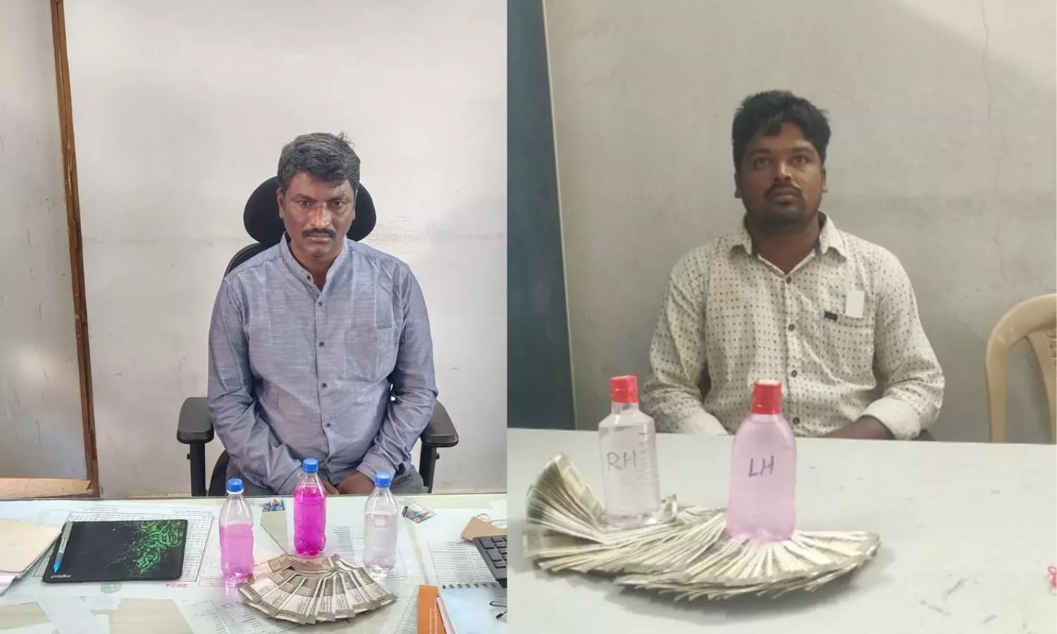 Tahsildar and Deputy Surveyor Caught in ACB Bribery Traps Tahsildar and Deputy Surveyor Caught in ACB Bribery Traps