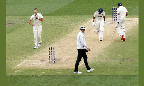 BGT: Nitish Reddys ton guides India to 358/9 at stumps BGT: Nitish Reddys ton guides India to 358/9 at stumps