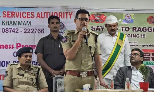 Police find property offences, crime on women rise in Khammam