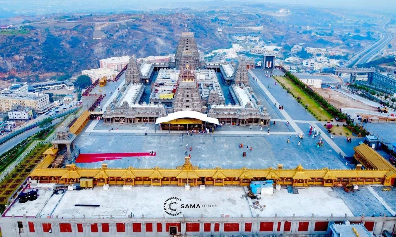 Telangana: Varsha Pashupath Varuna Yagam Begins At Yadagirigutta Temple