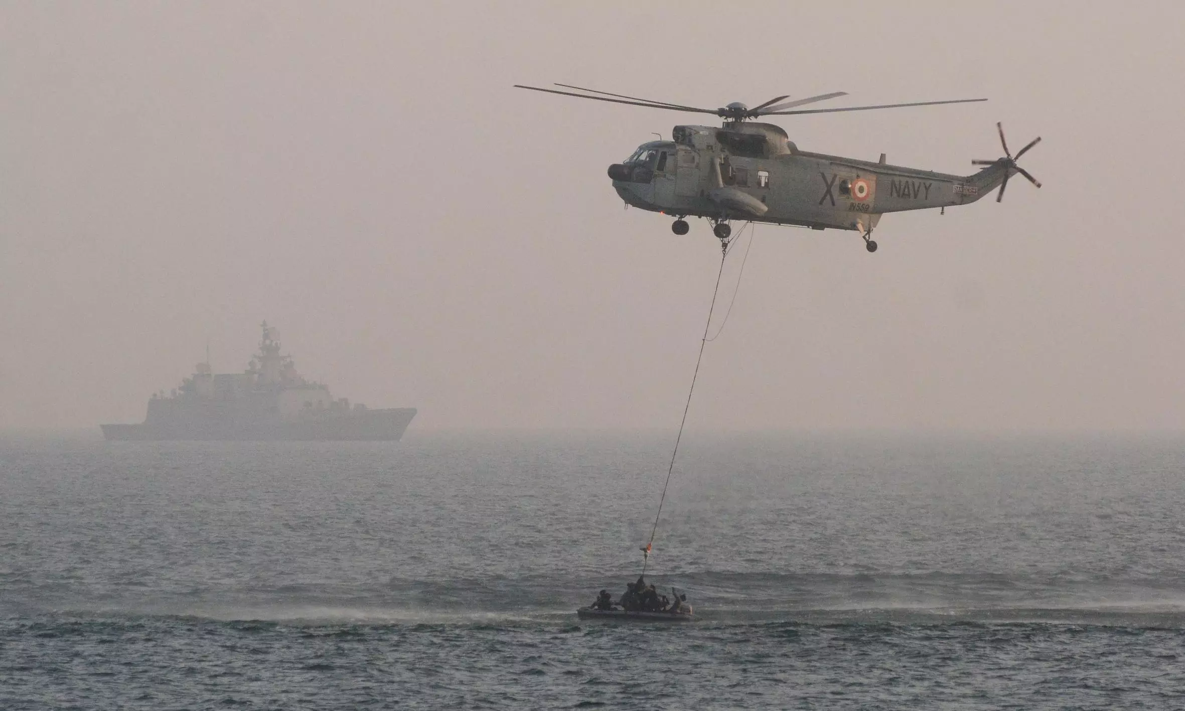 Naval Display Draws Thousands to Visakhapatnam Beach Naval Display Draws Thousands to Visakhapatnam Beach