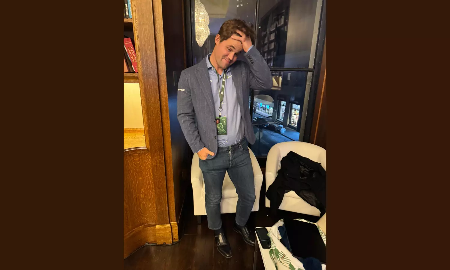 Magnus Carlsen returns to Blitz worlds after FIDE allows jeans Magnus Carlsen returns to Blitz worlds after FIDE allows jeans