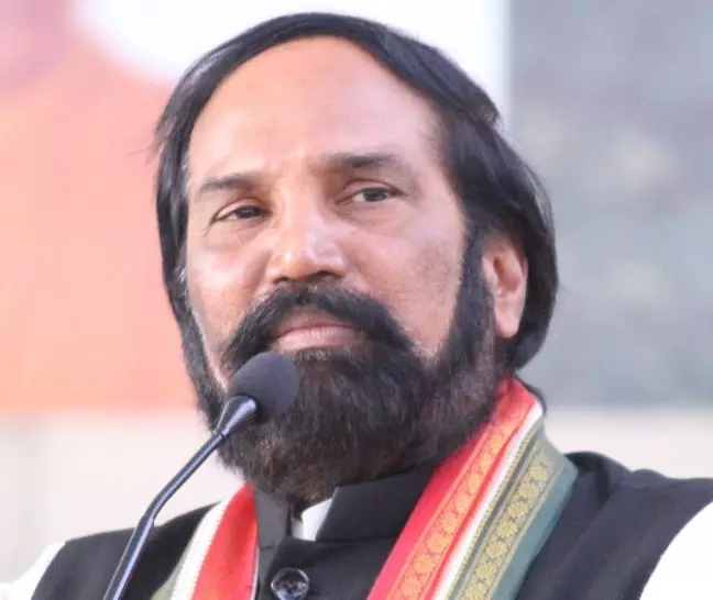 State hopes to get 550 tmc Krishna water share: Uttam State hopes to get 550 tmc Krishna water share: Uttam