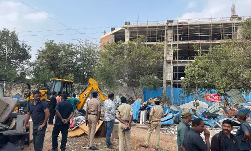 HYDRAA Razes Illegal Structures Built in Hyderabad