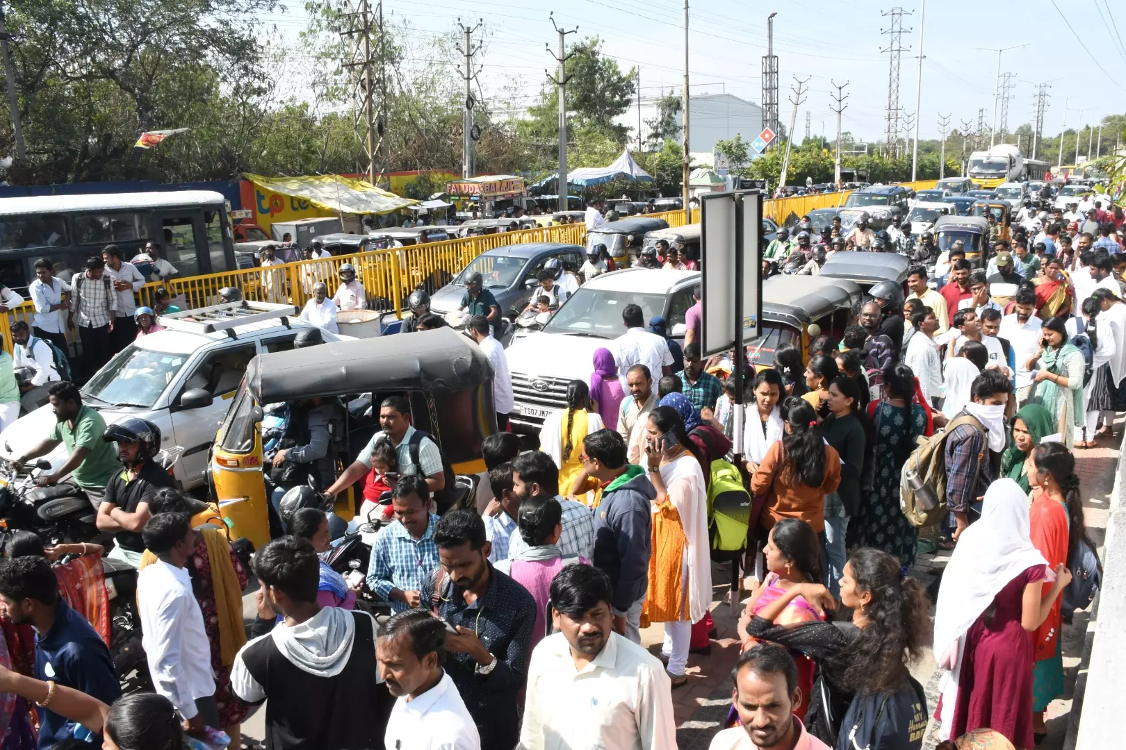 TGTET Paper II exam held TGTET Paper II exam held