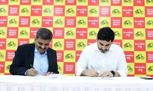 TDP Signs MoU to Provide Rs 5 Lakh Accident Insurance to Party Workers