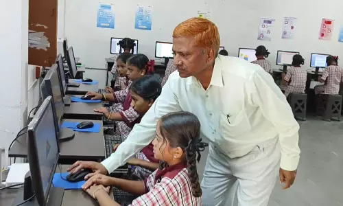Govt. school HM takes no leaves in 2024