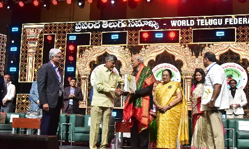 Naidu Hopes Telugus Are in Top Positions by 2047