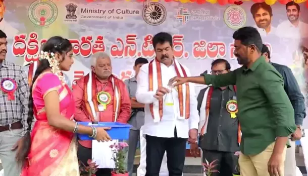 Science Exhibition Showcases Innovation in NTR District Schools Science Exhibition Showcases Innovation in NTR District Schools