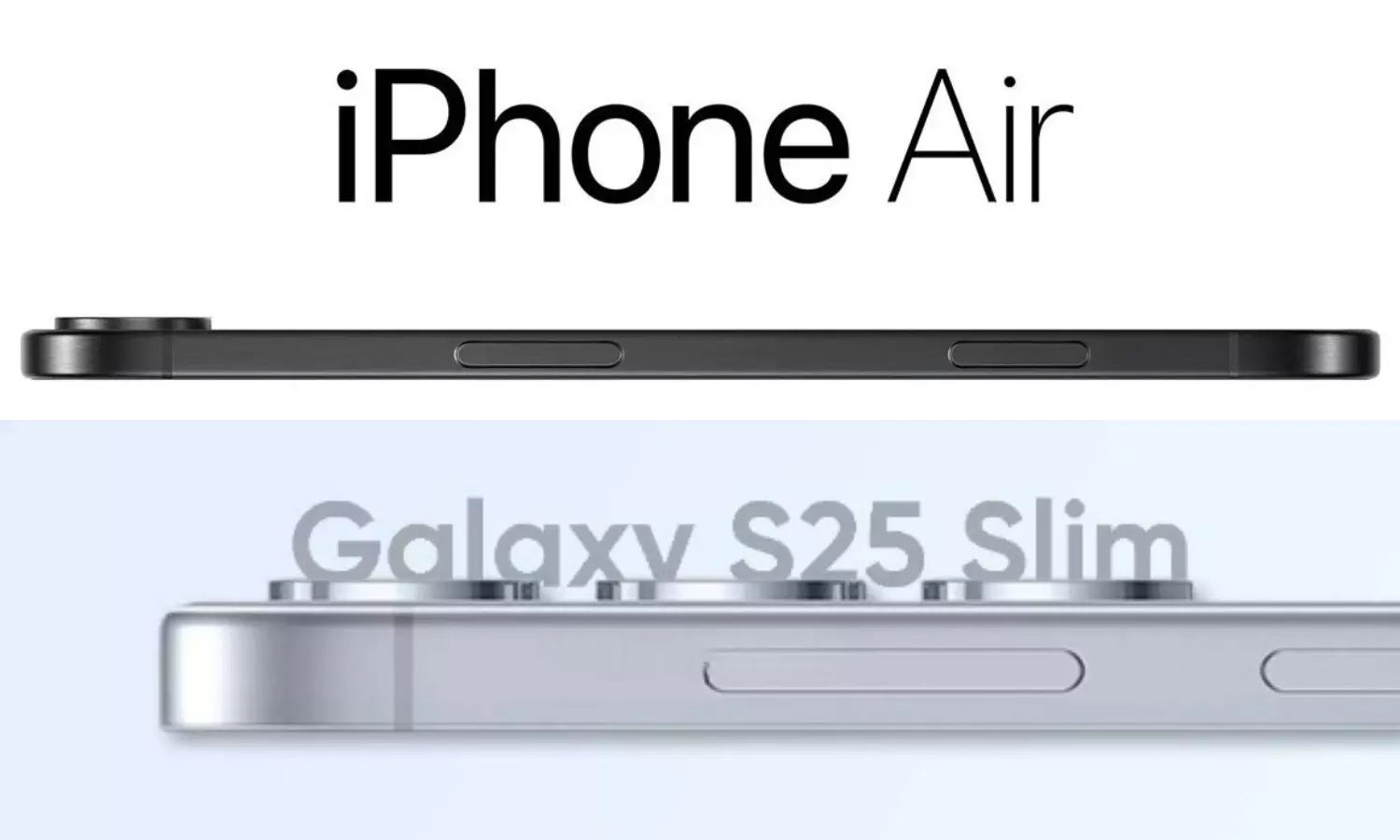 iPhone 17 Air to be Slimmer Than Samsung S25 Slim: Report iPhone 17 Air to be Slimmer Than Samsung S25 Slim: Report