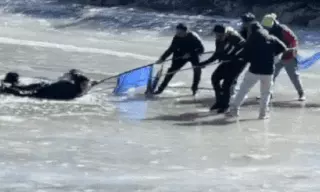 4 tourists fall in frozen Sela Lake in Arunachal while attempting to walk