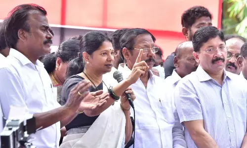 DMK Holds Protests Against Governor R N Ravi DMK Holds Protests Against Governor R N Ravi