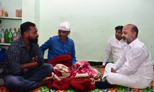 Congress govt doing nothing for Telangana women: Bandi Congress govt doing nothing for Telangana women: Bandi