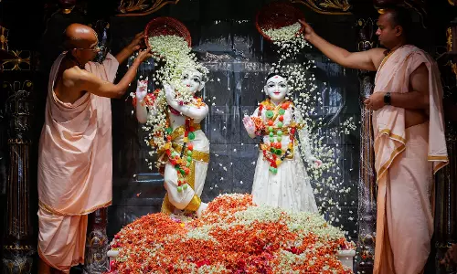 Vaikunta Ekadashi celebrated with fervor at Banjara Hills Hare Krishna Golden Temple