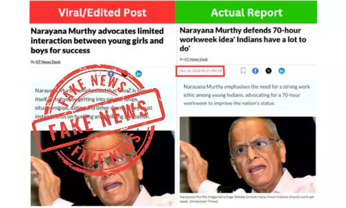 Fact Check: Claims About Narayana Murthy Calling for Limiting Gender Interactions is Fake