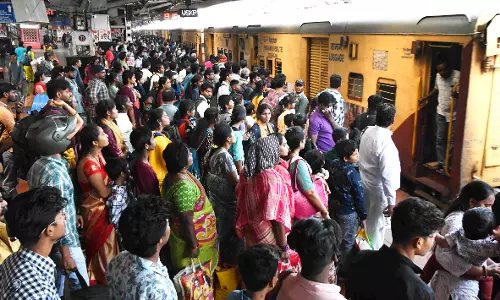 Vizag Empties as People Head Home for Sankranti