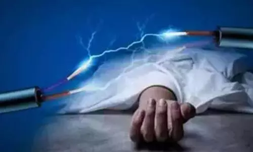 Electrician Electrocuted While Repairing Power Line in Santoshnagar Electrician Electrocuted While Repairing Power Line in Santoshnagar