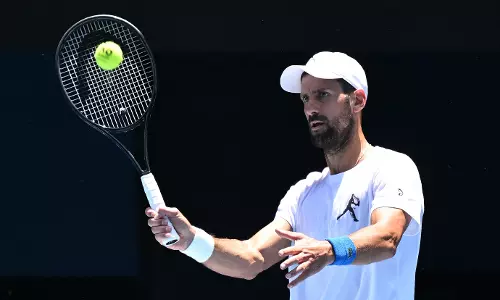 Djokovic reveals energetic disc as new secret weapon Djokovic reveals energetic disc as new secret weapon