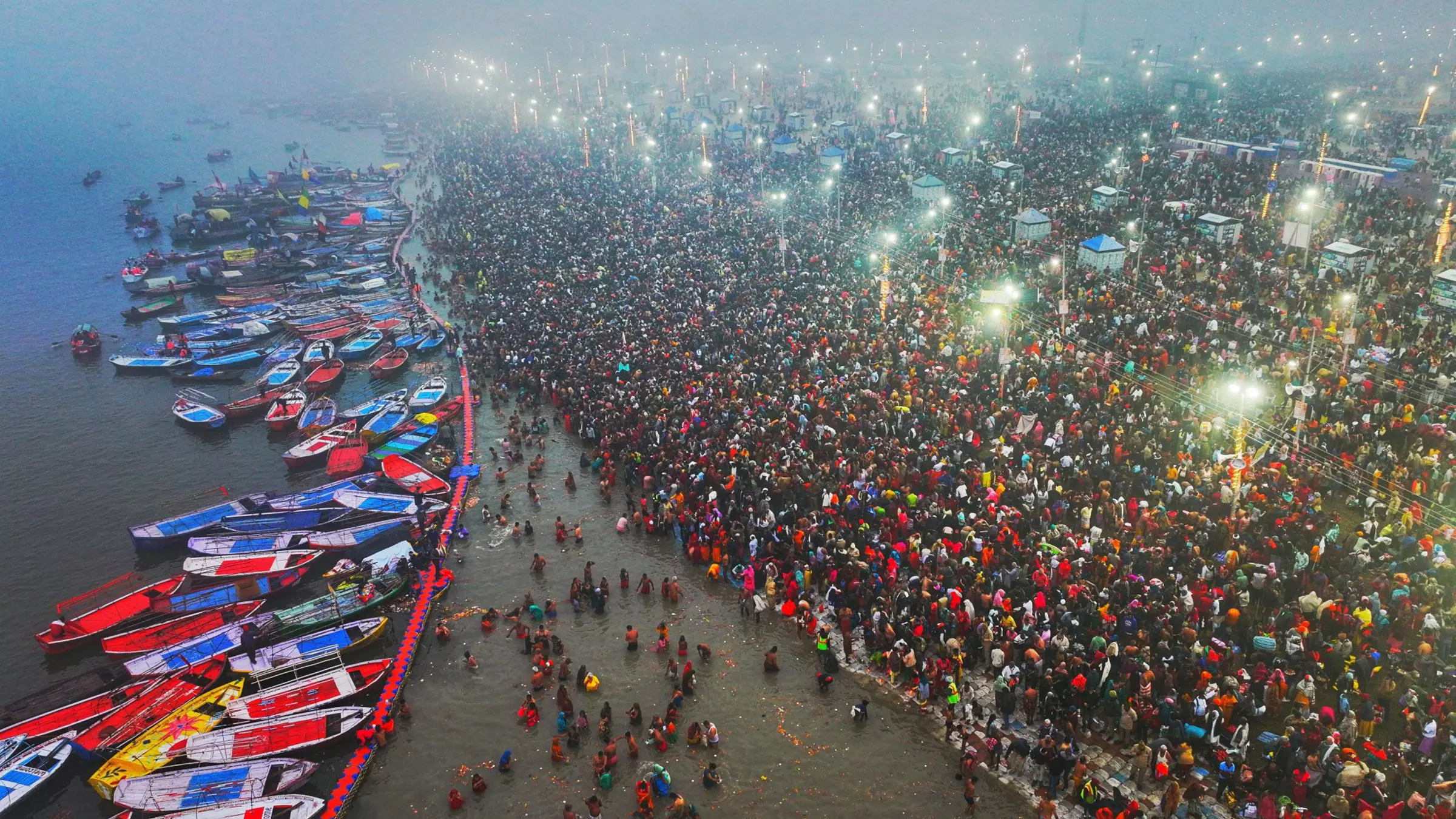 1.50 cr take dip in Maha Kumbh 1.50 cr take dip in Maha Kumbh