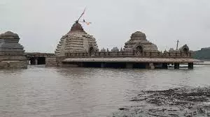 Sangameswaram Shiva temple re-emerges Sangameswaram Shiva temple re-emerges